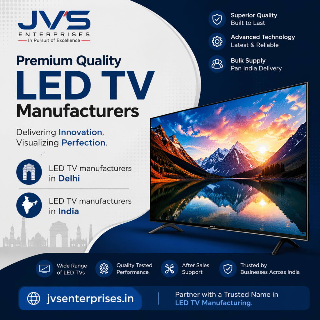 LED TV Manufacturers in Delhi & LED TV Manufacturers in India