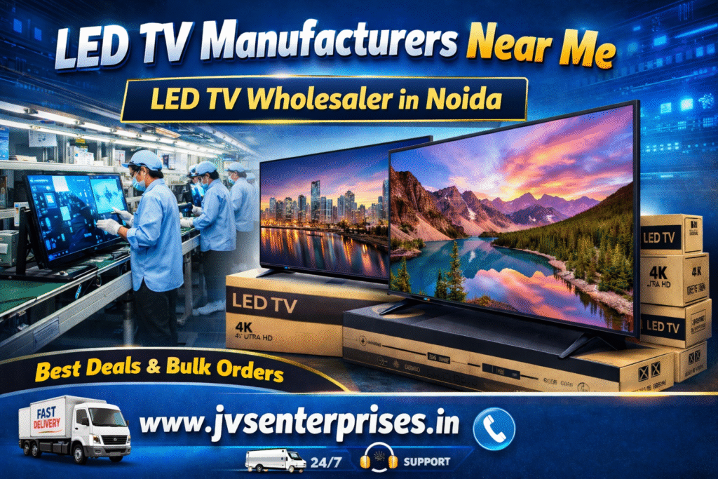 LED TV Manufacturers Near Me & LED TV Wholesaler in Noida