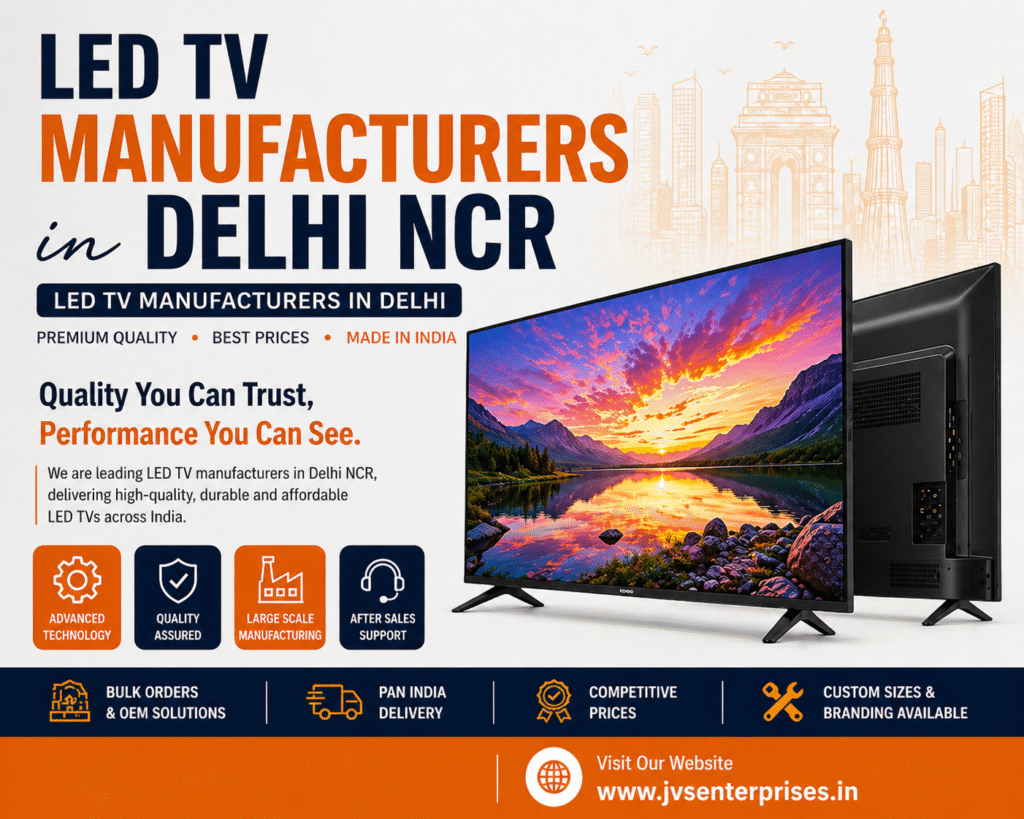 LED TV Manufacturers in Delhi NCR & LED TV Manufacturers in Delhi