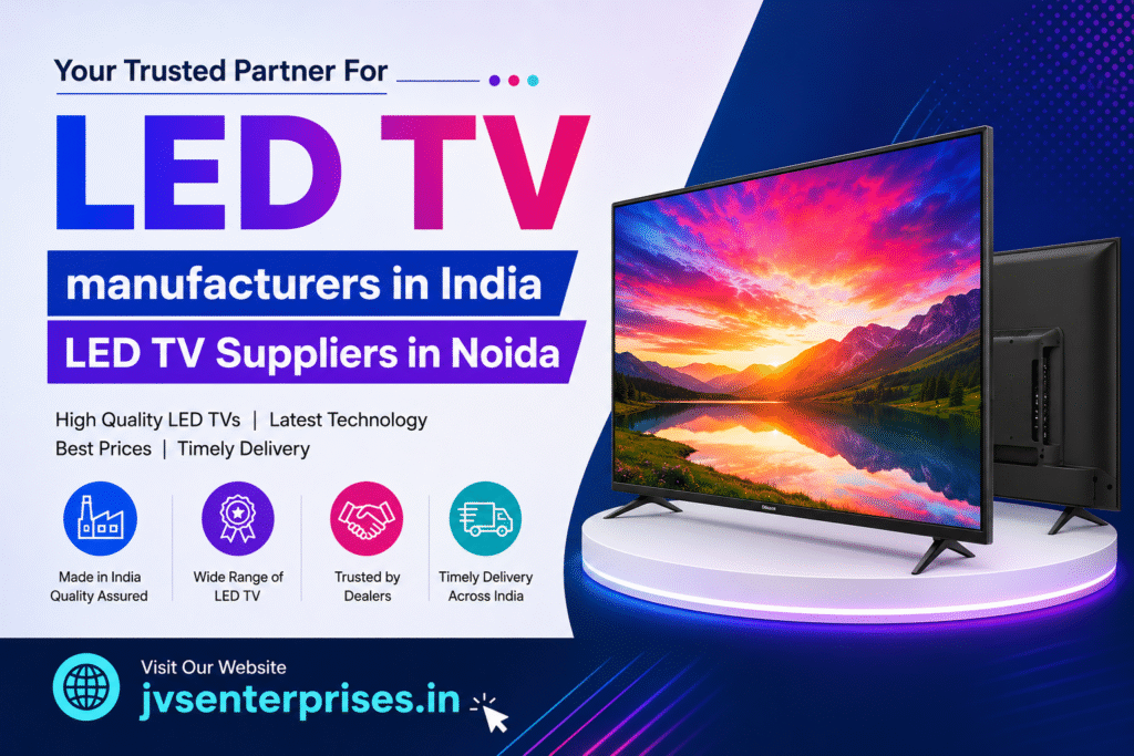 Top LED TV Manufacturers in India & Noida
