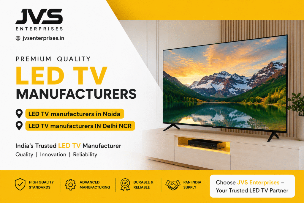 Top LED TV Manufacturers in Noida & Delhi NCR