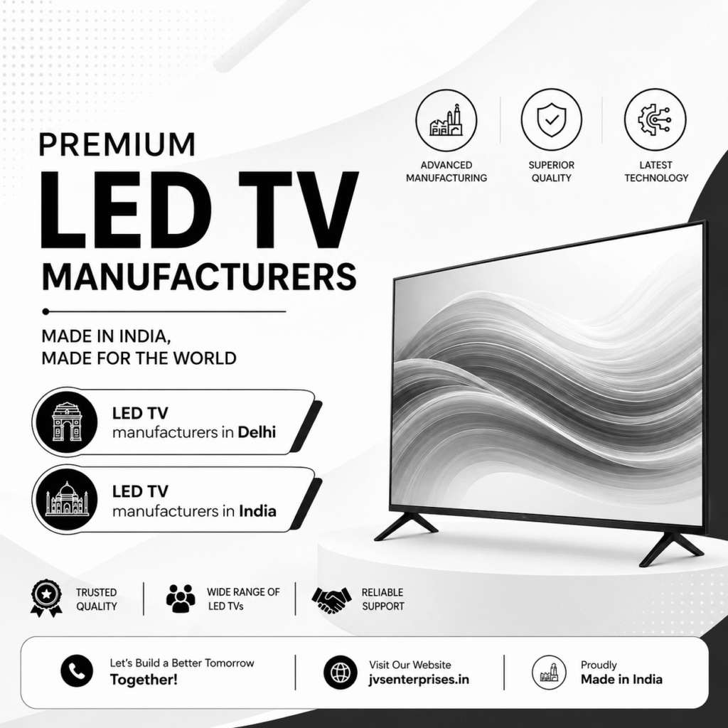 Leading LED TV Manufacturers in Delhi & India