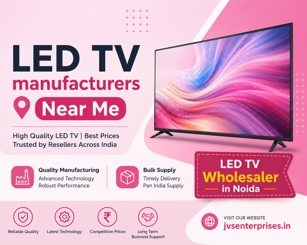 LED TV Manufacturers Near Me & LED TV Wholesaler in Noida