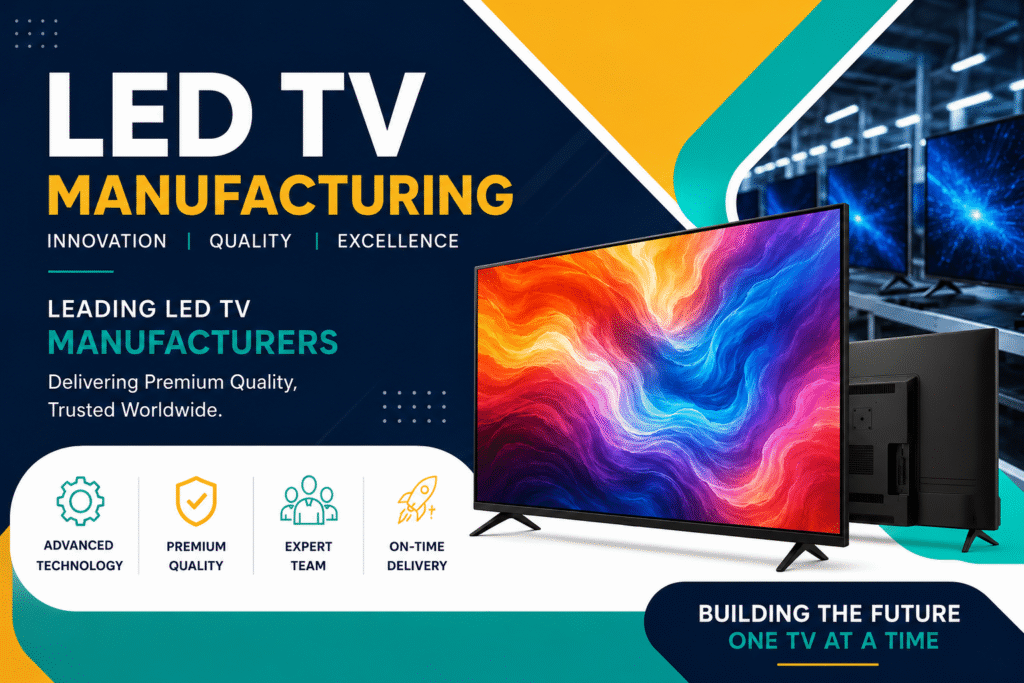 LED TV Manufacturing & Trusted LED TV Manufacturers
