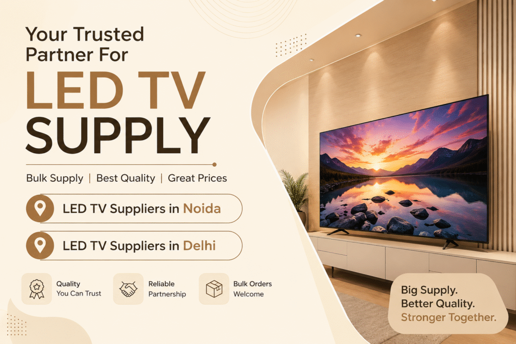 Trusted LED TV Suppliers in Noida & Delhi