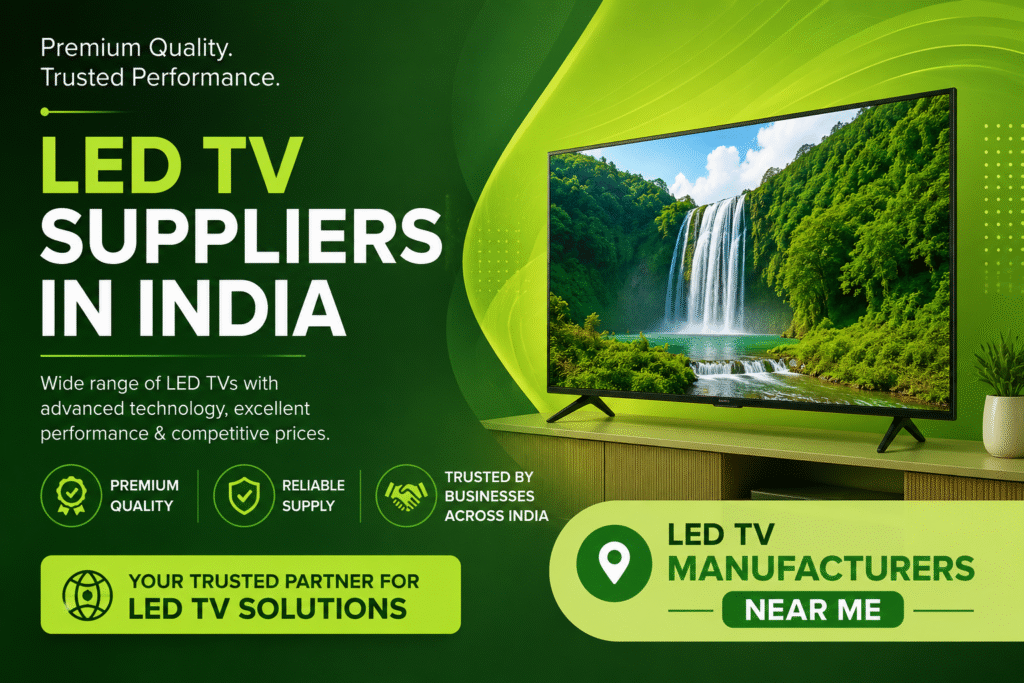LED TV Suppliers in India & Manufacturers Near Me
