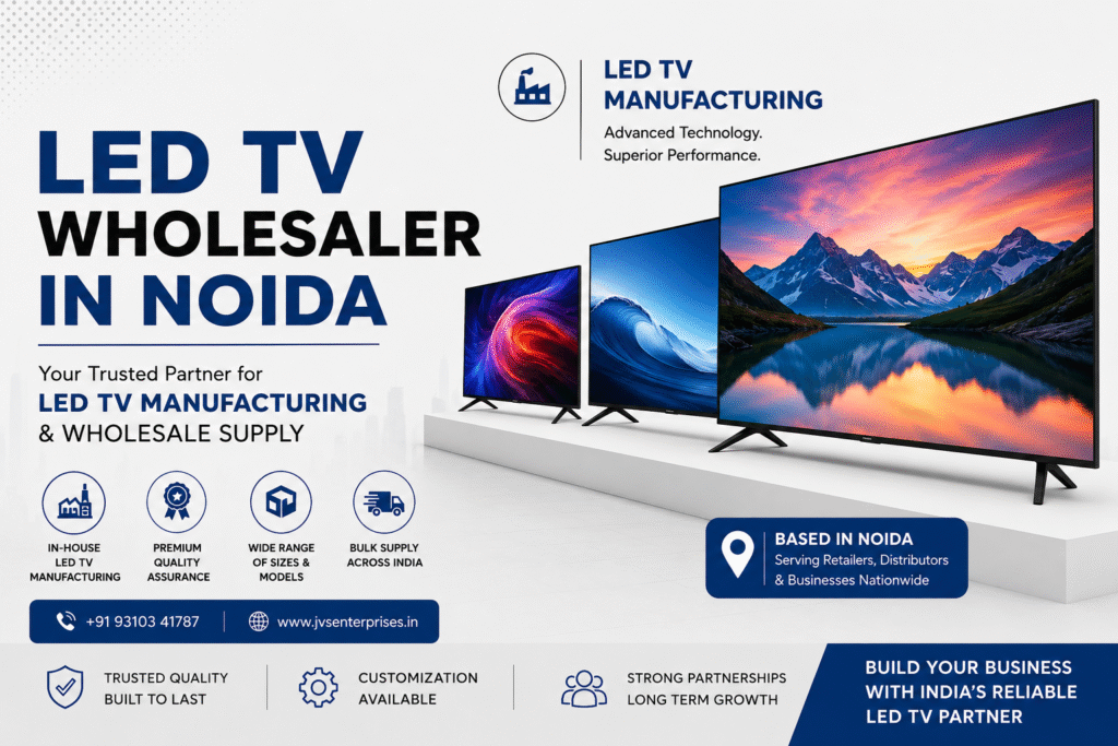 LED TV Wholesaler in Noida & Advanced LED TV Manufacturing