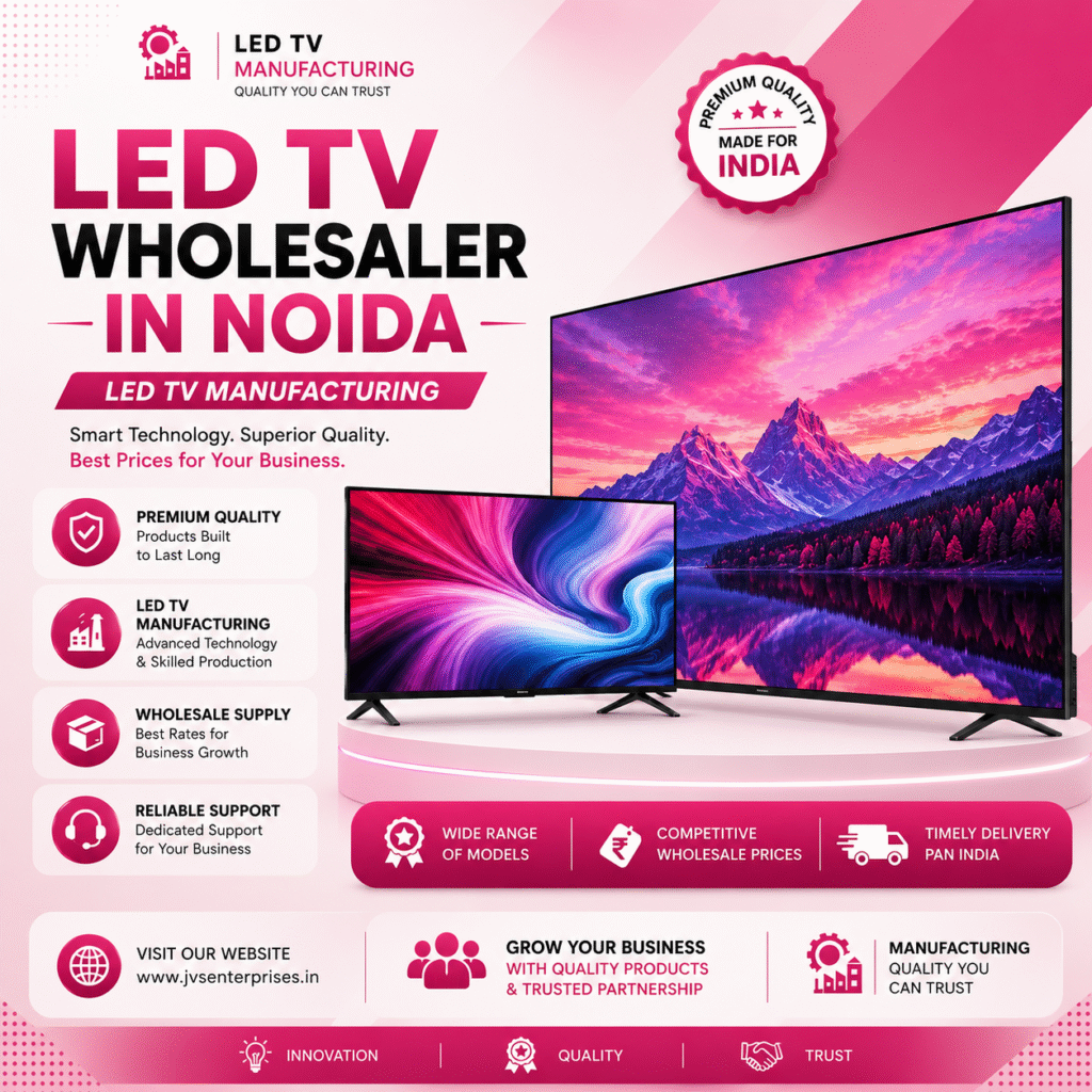 LED TV Wholesaler in Noida & Advanced LED TV Manufacturing