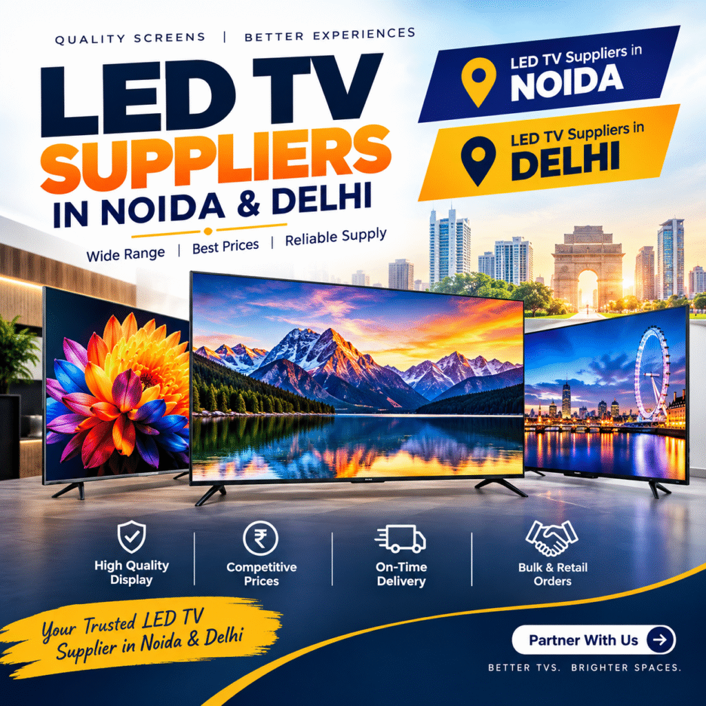 LED TV Suppliers in Noida & Delhi: A Smarter B2B Guide