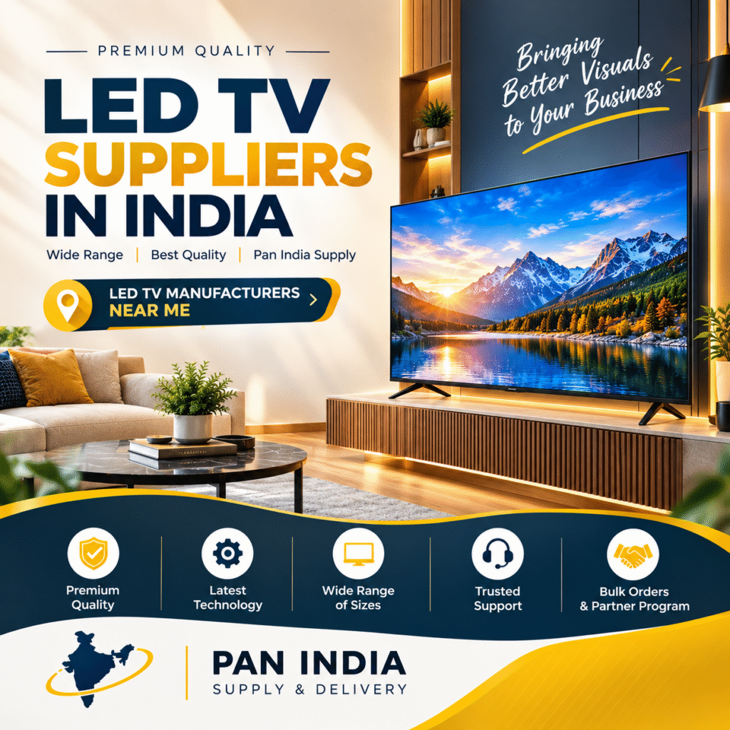 LED TV Suppliers in India & LED TV Manufacturers Near Me