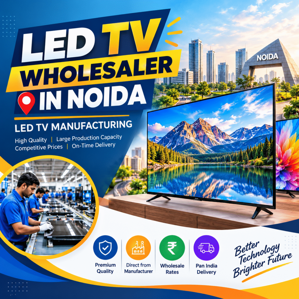 LED TV Wholesaler in Noida: Smarter B2B Supply