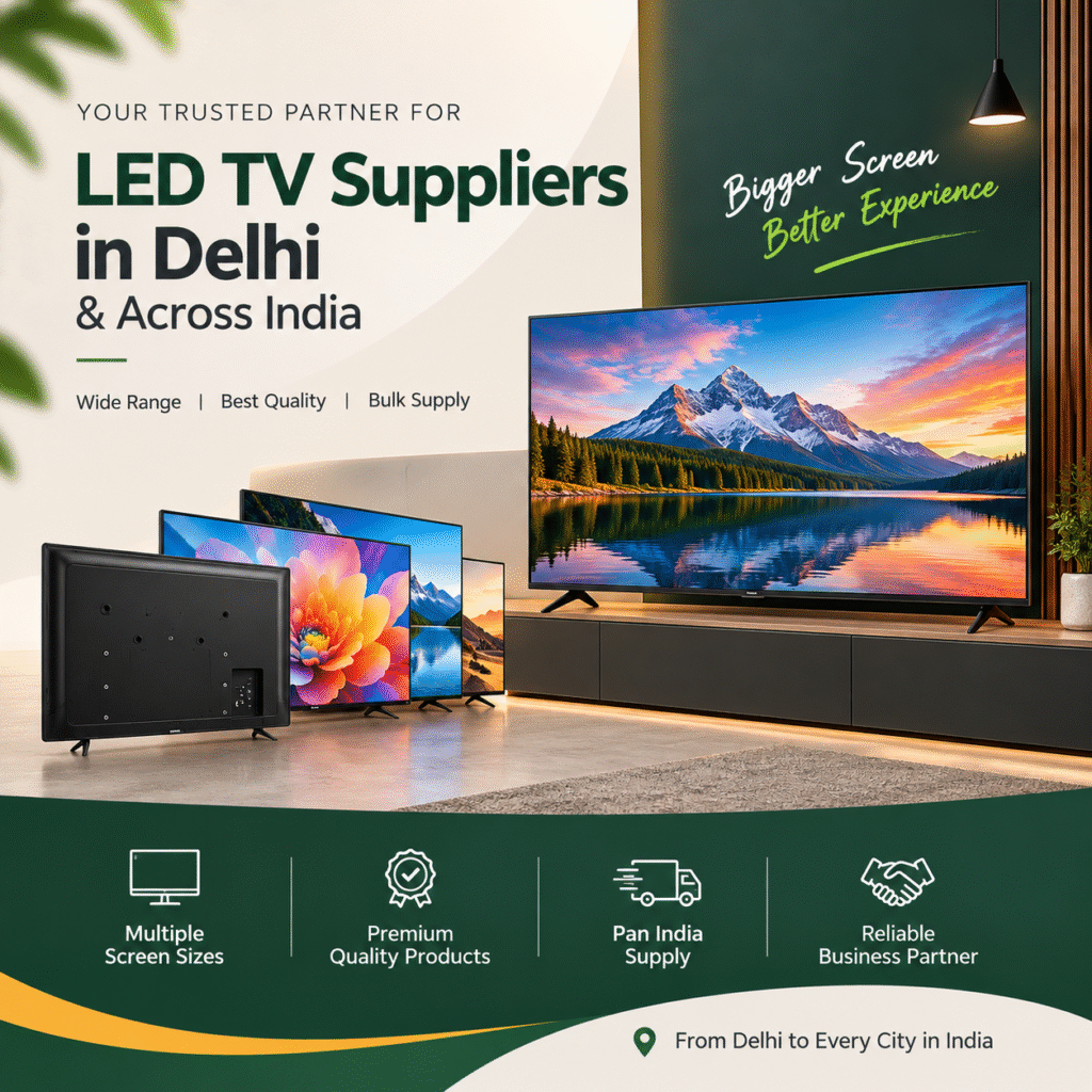 LED TV Suppliers in Delhi & India: A Smart B2B Sourcing Guide