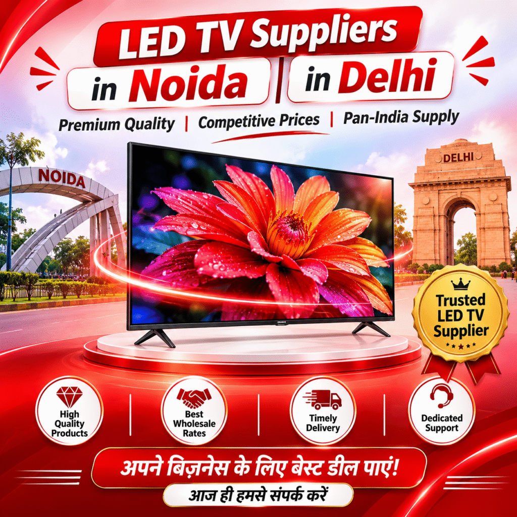 LED TV Suppliers in Noida & Delhi: B2B Growth